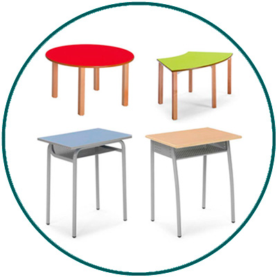 Mesas escolares mesas de institutos mobiliario escolar entornos educativos taules de colegi col·legi taules per instituts taules nens